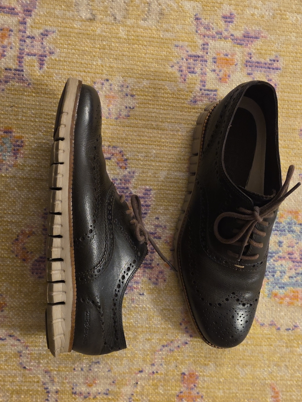Cole Haan Zerø Grand | Men's Dark Brown Wingtip Oxford